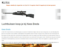 Tablet Screenshot of kees-breda.nl